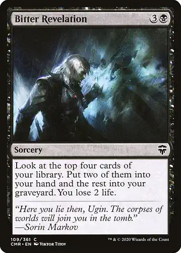 Bitter Revelation - cmr Spoiler