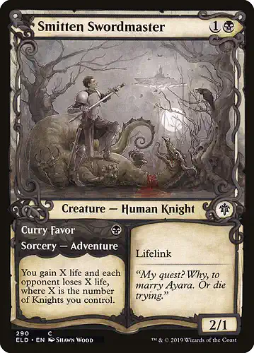 Smitten Swordmaster - eld Spoiler