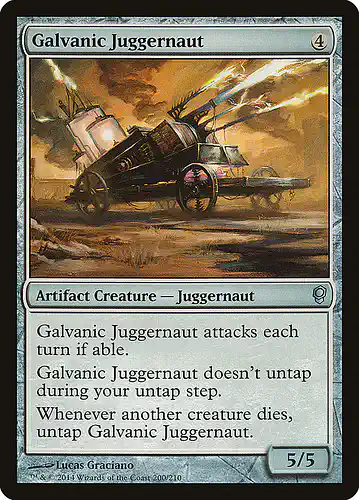 Galvanic Juggernaut - cns Spoiler