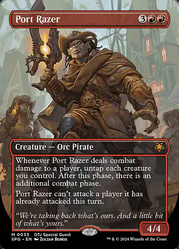 Port Razer - spg Spoiler