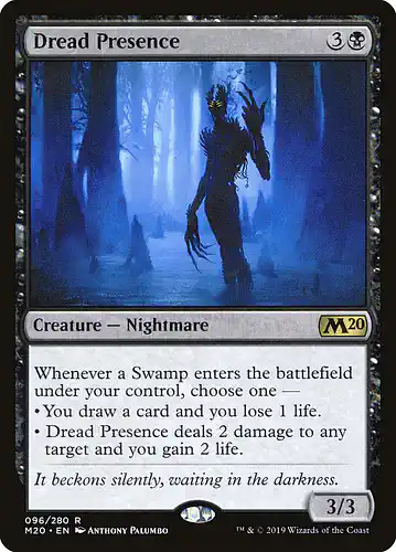 Dread Presence - m20 Spoiler