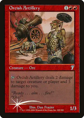 Orcish Artillery - 7ed Spoiler