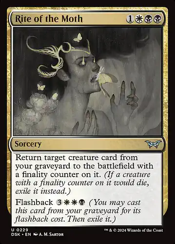 Rite of the Moth - dsk Spoiler