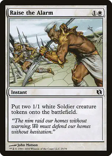 Raise the Alarm - ddf Spoiler