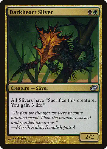 Darkheart Sliver - plc Spoiler