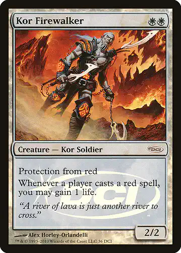 Kor Firewalker - dci Spoiler