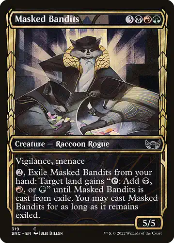 Masked Bandits - snc Spoiler
