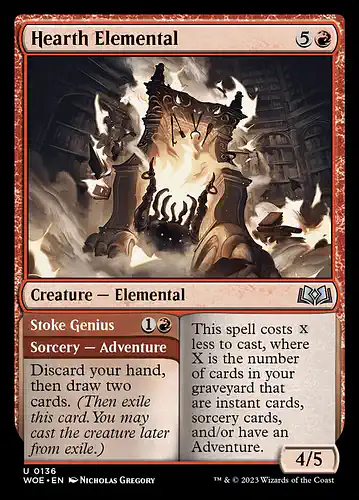 Hearth Elemental - woe Spoiler