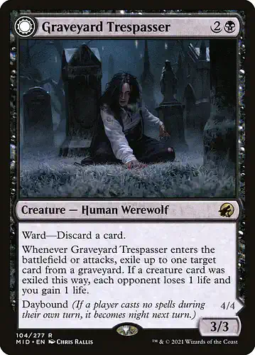 Graveyard Trespasser - mid Spoiler