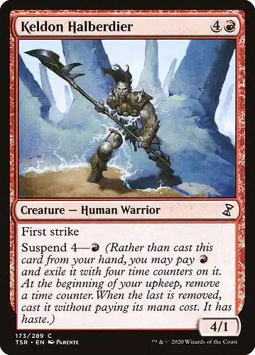 Keldon Halberdier - tsr Spoiler