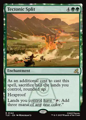 Tectonic Split - tle Spoiler
