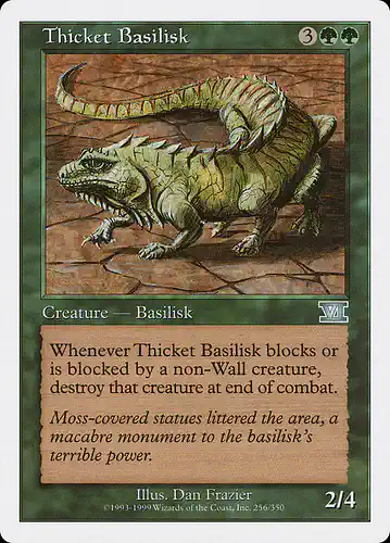 Thicket Basilisk - 6ed Spoiler