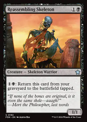 Reassembling Skeleton - fdn Spoiler