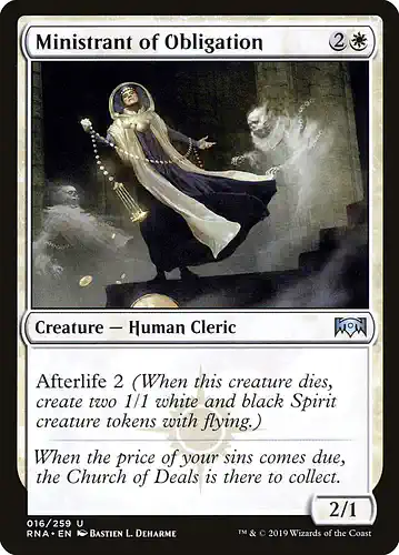 Ministrant of Obligation - rna Spoiler