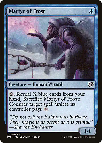 Martyr of Frost - jvc Spoiler