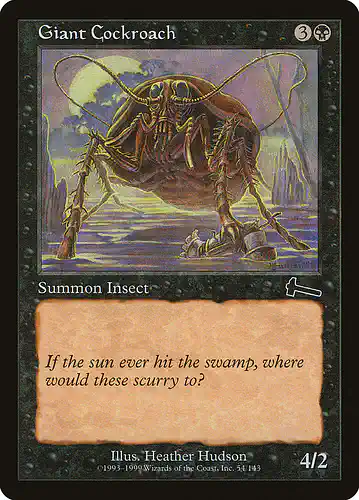 Giant Cockroach - ulg Spoiler