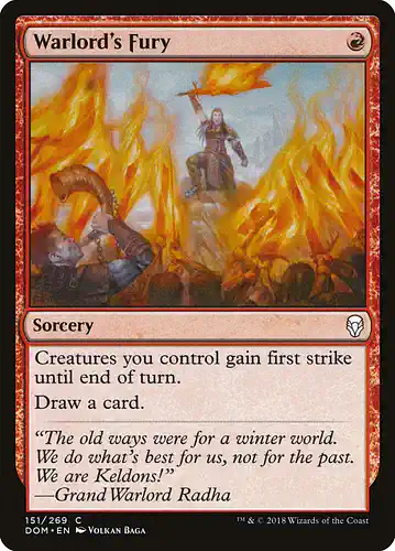 Warlord's Fury - dom Spoiler