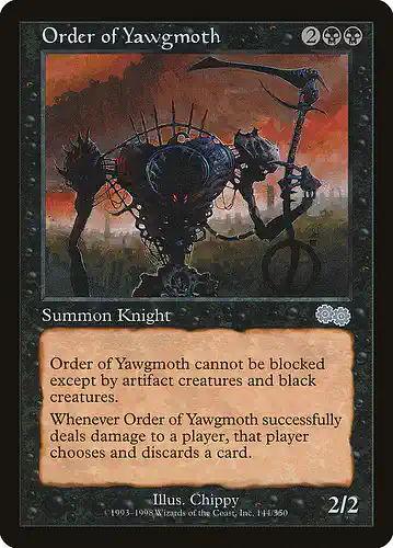 Order of Yawgmoth - usg Spoiler