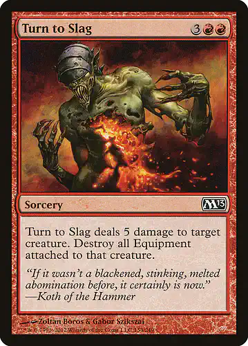 Turn to Slag - m13 Spoiler