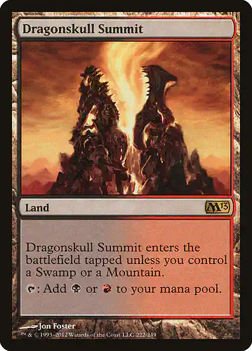 Dragonskull Summit - m13 Spoiler