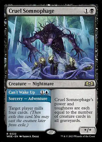 Cruel Somnophage - woe Spoiler