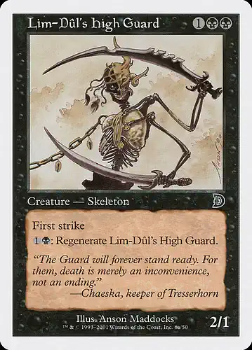 Lim-Dûl's High Guard - dkm Spoiler