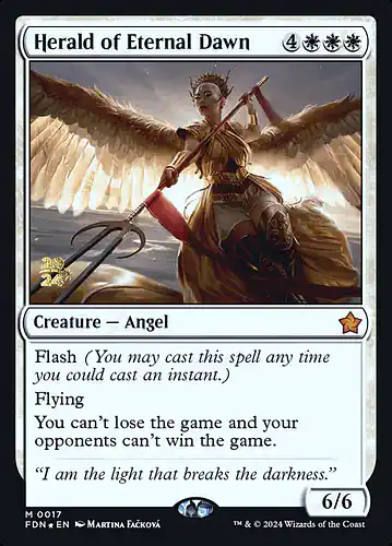 Herald of Eternal Dawn - fdn Spoiler