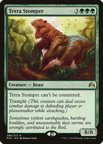Terra Stomper - ori Spoiler