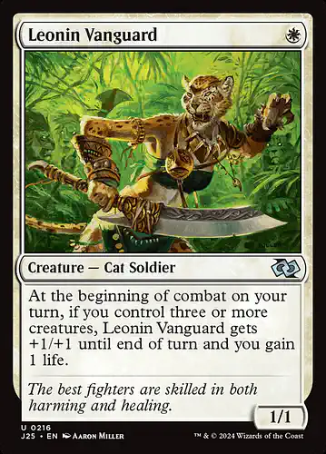 Leonin Vanguard - j25 Spoiler