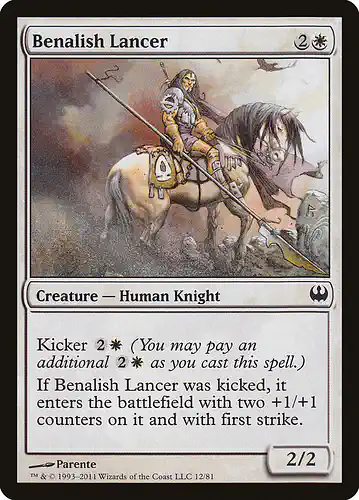 Benalish Lancer - ddg Spoiler