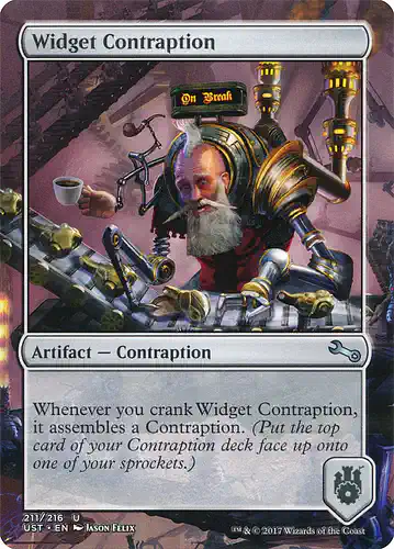 Widget Contraption - ust Spoiler