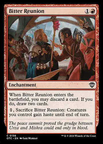 Bitter Reunion - otc Spoiler