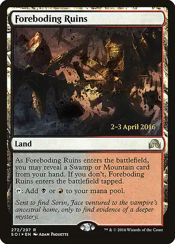 Foreboding Ruins - soi Spoiler