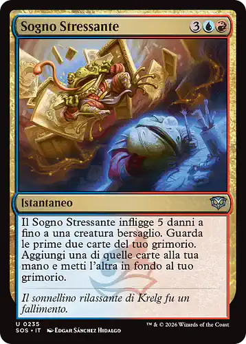 Stress Dream - sos Spoiler