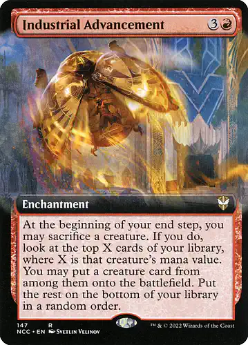 Industrial Advancement - ncc Spoiler