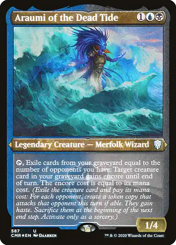 Araumi of the Dead Tide - cmr Spoiler