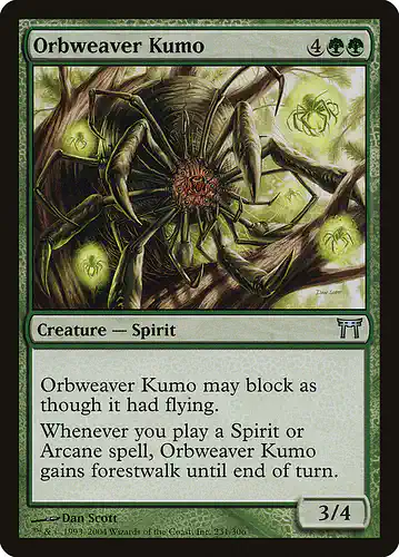 Orbweaver Kumo - chk Spoiler