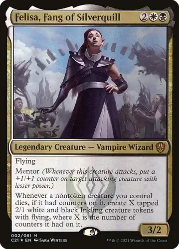 Felisa, Fang of Silverquill - c21 Spoiler