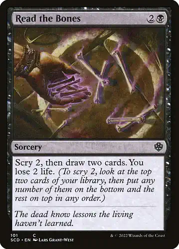 Read the Bones - scd Spoiler