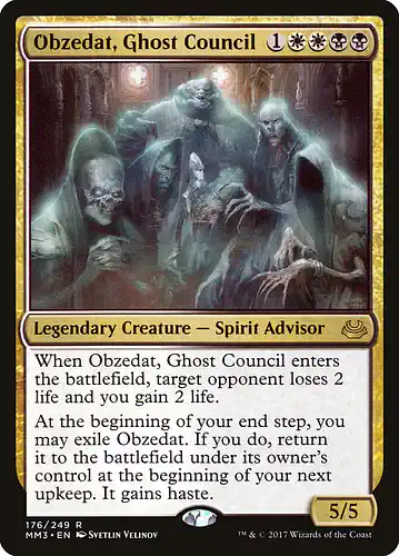 Obzedat, Ghost Council - mm3 Spoiler