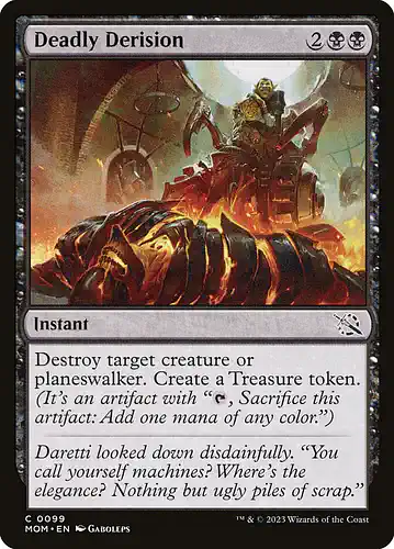 Deadly Derision - mom Spoiler