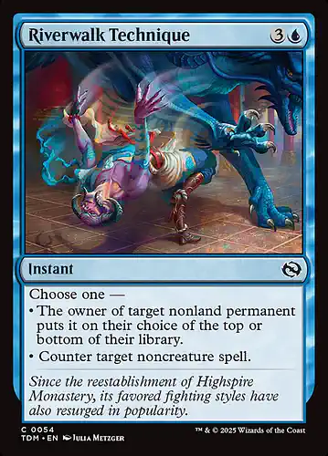 Riverwalk Technique - tdm Spoiler