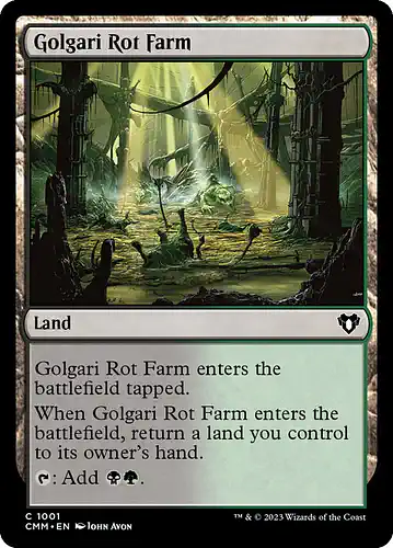 Golgari Rot Farm - cmm Spoiler