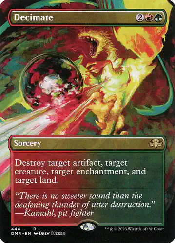 Decimate - dmr Spoiler