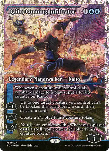 Kaito, Cunning Infiltrator - fdn Spoiler