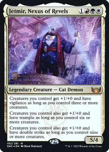 Jetmir, Nexus of Revels - snc Spoiler