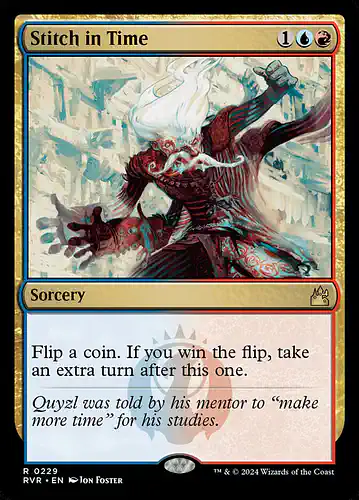 Stitch in Time - rvr Spoiler