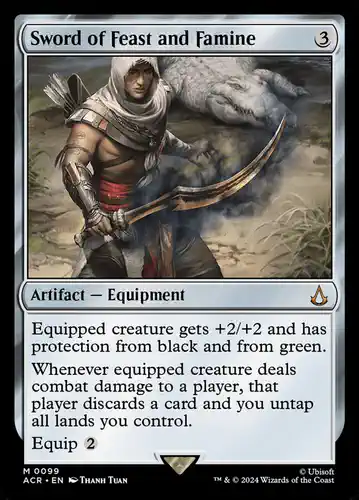 Sword of Feast and Famine - acr Spoiler