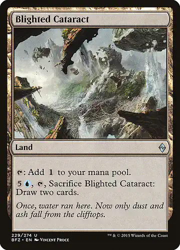 Blighted Cataract - bfz Spoiler