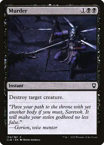 Murder - clb Spoiler